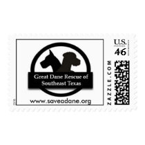 Great Dane Rescue Southeast Texas postage