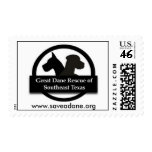 Great Dane Rescue Southeast Texas postage