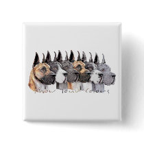 Great Dane Show Colors Group Pinback Buttons