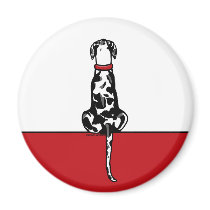 Great Dane Sit Harle UC magnets