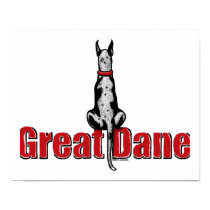 Great Dane Sit Merle posters
