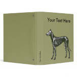 Great Dane skeleton Binder