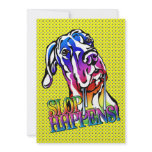 Great Dane Slop Happens Bright UC Personalized Announcement