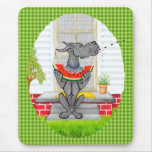 Great Dane SPIT Black Mousepad