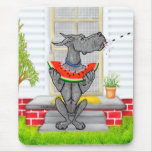 Great Dane SPIT Black Mouse Pad