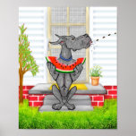 Great Dane SPIT Black Print