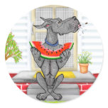 Great Dane SPIT Black Stickers