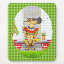 Great Dane SPIT Fawn Mouse Pad
