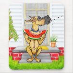 Great Dane SPIT Fawn Mouse Pad