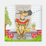 Great Dane SPIT Fawn Refrigerator Magnet