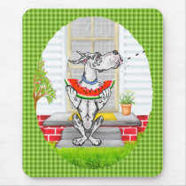 Great Dane SPIT Harlequin Mouse Pads