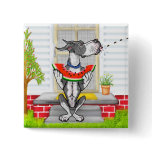 Great Dane SPIT Mantle Pinback Button