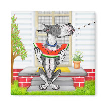 Great Dane SPIT Mantle Magnets
