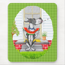 Great Dane SPIT Mantle Mouse Pads