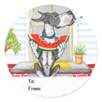 Great Dane SPIT Mantle Sticker