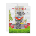 Great Dane SPIT Merle Custom Invitations