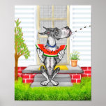 Great Dane SPIT MerleB Print