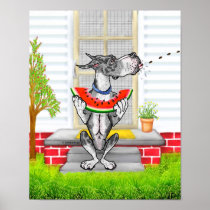 Great Dane SPIT MerleB posters