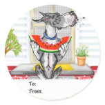Great Dane SPIT MerleB Sticker