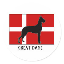 Great Dane Stickers