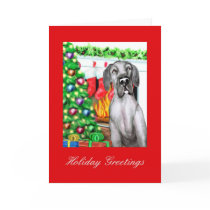 Great Dane Stockings Black UC cards by DanesRUs Great Dane Stockings Black UC cards
