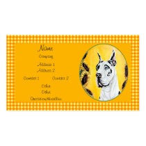 Great Dane Sunny Harle Business Cards business cards