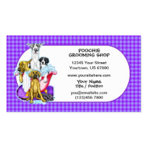 Great Dane Tub Full Business Cards business cards