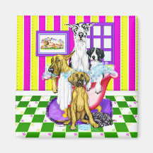 Great Dane Tub Full Magnet