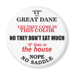 Great Dane Walking Answers Magnet