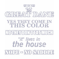Great Dane Walking Answers t-shirts by DanesRUs Great Dane Walking Answers t-shirts