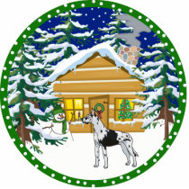 great dane winter photo sculptures