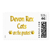Great Devon Rex Stamp