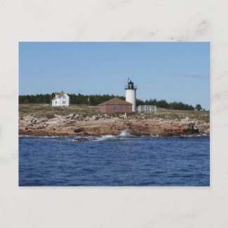 Great Duck Island Lighthouse-Maine Postcard postcard