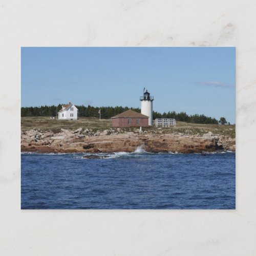 Great Duck Island Lighthouse-Maine Postcard postcard