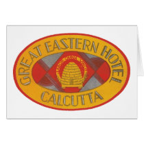Great Eastern Hotel Calcutta Card