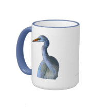 Great Egret Classic Mug -II by Artinua Great Egret Classic Mug -II
