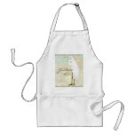 Great Egret Coastal Beach - Home Decor Apron