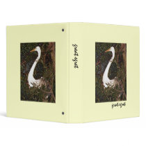 Great Egret in Tree Avery Binder