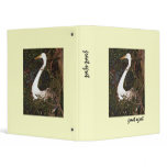 Great Egret in Tree Avery Binder