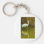 Great Egret Keychain