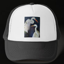 Great Egrets hats by Artinua Great Egrets hats