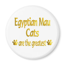 Great Egyptian Mau magnets by MyFavoriteCat Great Egyptian Mau magnets