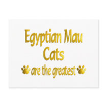 Great Egyptian Mau postcards