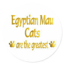 Great Egyptian Mau stickers