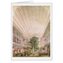Great Exhibition of 1851. Decoration of the transe Cards