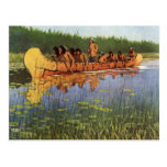 Great Explorers by Remington, Vintage Cowboys Post Cards