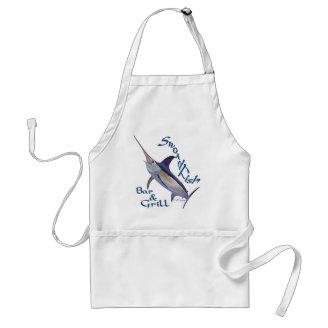 Great fishing places(fictional) aprons