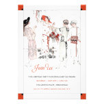 Great Gatsby inspired invitation