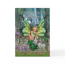 Great Granddaughter Birthday Card - Angelica Fanta