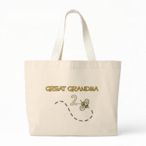 Great Grandma 2 Bee bags by MyGrandparentsRock Great Grandma 2 Bee bags